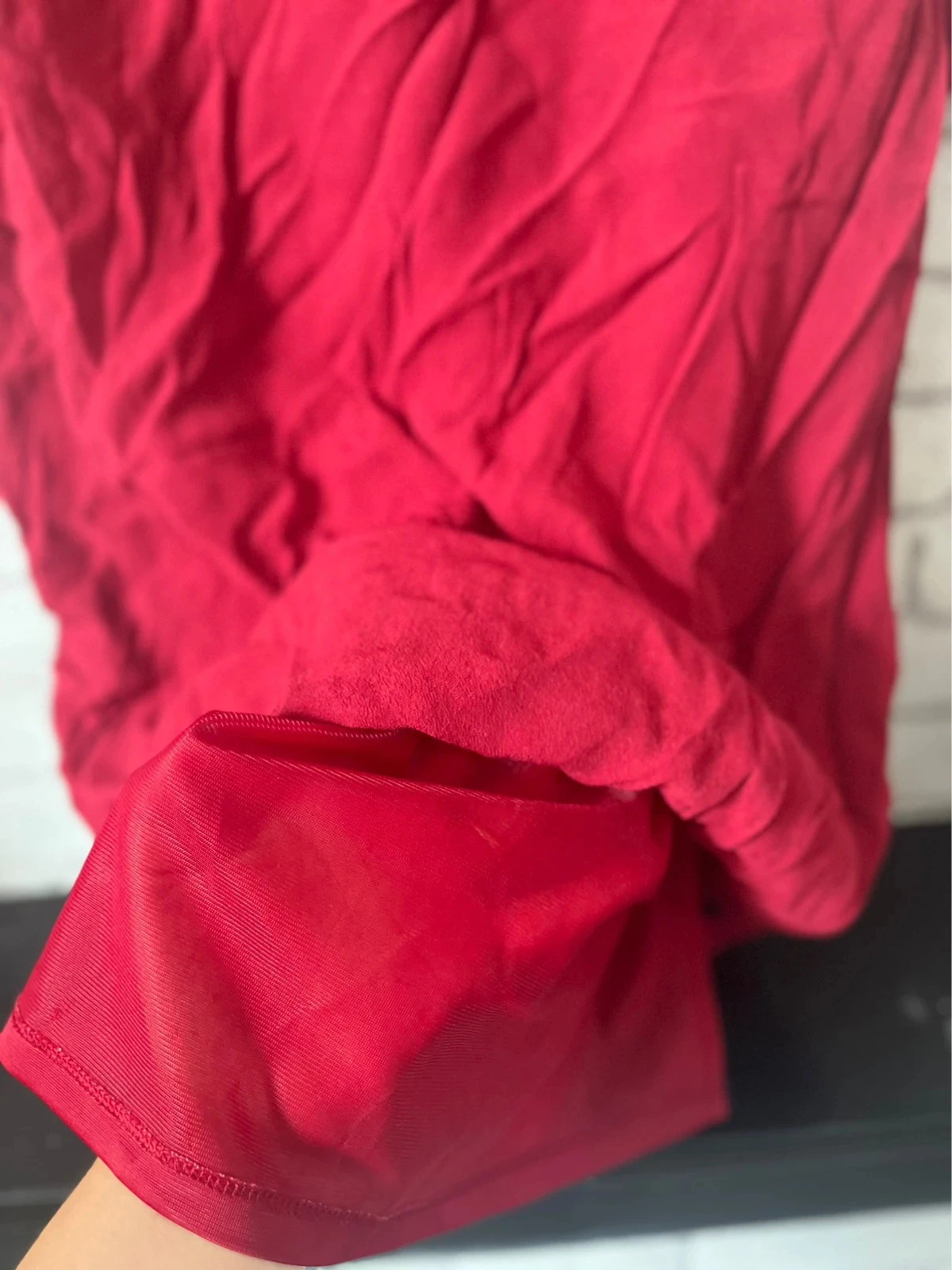 Tunique rouge décolleté V – Taille 42 – S.Oliver – photo 5